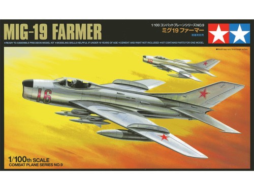 Samolot Mikoyan MiG-19 Farmer 61609 Tamiya