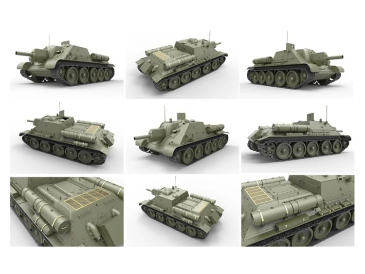 Działo pancerne SU-122 35181 MiniArt