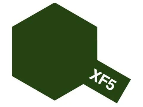 Farba akrylowa XF-5 Green Flat 81705 Tamiya