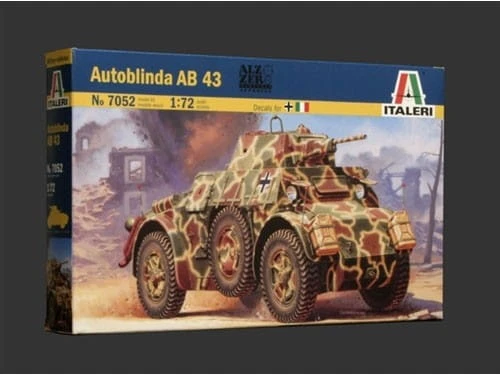 Samochód pancerny Autoblinda AB 43 7052 Italeri