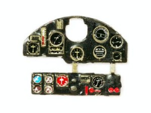 Fototrawiona tablica przyrządów do PZL P.23 P.42 P.43