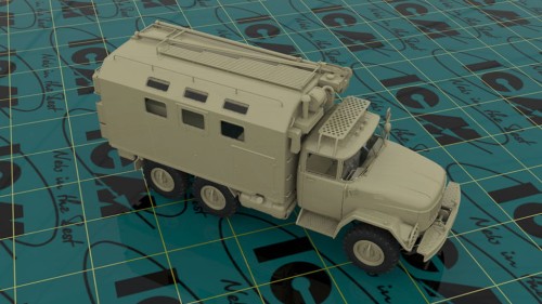 Ciężarówka wojskowa ZiŁ-131 MTO-AT 35520 ICM