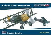 Samolot Avia B.534 late 4 modele 4452 Eduard