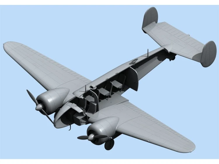 Beechcraft Model 18 AT-7C/SNB-2C Navigator 48183 ICM