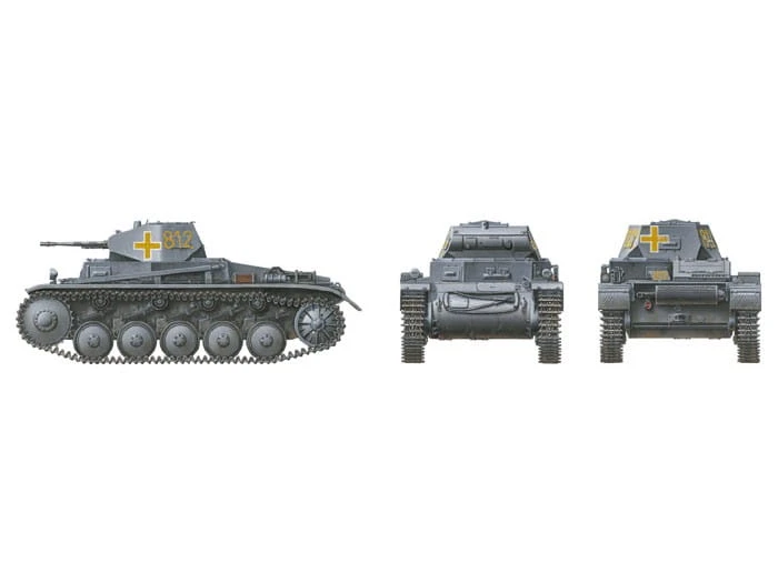 Czołg Panzerkampfwagen II Kampania polska 35299 Tamiya