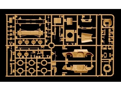 Samochód pancerny Autoblinda AB 43 7052 Italeri