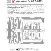Samolot pasażerski Ilyushin Ił-18D 1440002 Bigmodel