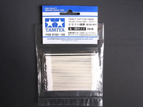 Waciki modelarskie Craft Cotton Swab XS Triangular Small 87103 Tamiya