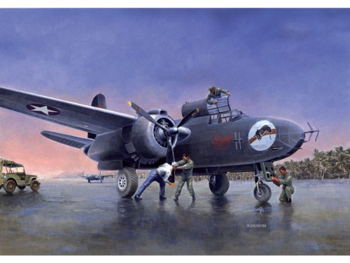 Samolot Douglas P-70 A/S 2724 Italeri