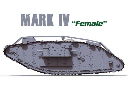 Czołg Mark IV Female 2009 Takom