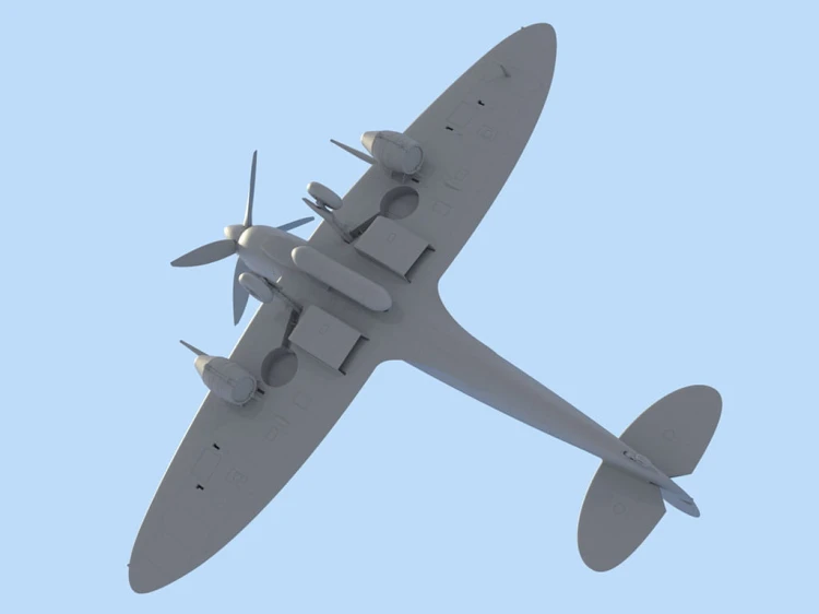 Samolot Supermarine Spitfire Mk.IXc 48060 ICM