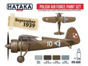 Zestaw farb akrylowych Polskie Siły Powietrzne HTK-AS01 Hataka