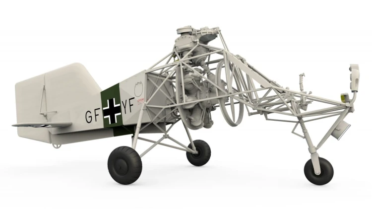 Śmigłowiec Flettner Fl 282 Kolibri 41001 MiniArt