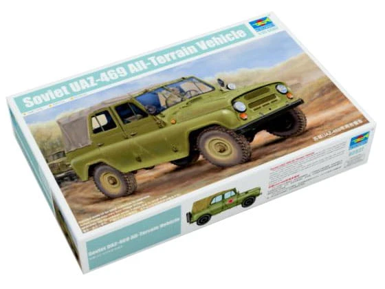 Samochód wojskowy UAZ-469 02327 Trumpeter
