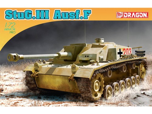 Działo Sturmgeschutz StuG III Ausf.F 7286 Dragon