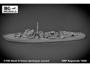 Okręt niszczyciel ORP Kujawiak 1942 Hunt II 70002 IBG