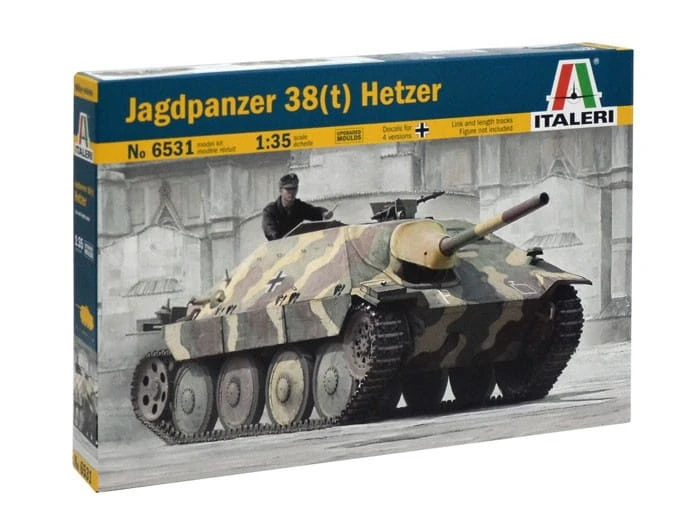 Działo Jagdpanzer 38(t) Hetzer 6531 Italeri