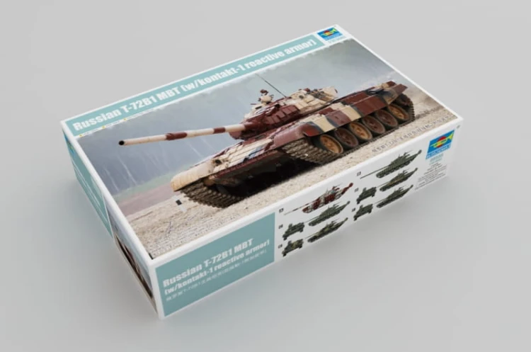 Czołg T-72B1 MBT 09555 Trumpeter