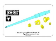 Lufa 8,8cm KwK 43/3 L/71 do Tiger II 35L215 Aber