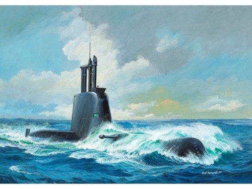Okręt podwodny Class 214 05153 Revell