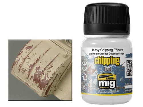 Weathering Heavy chipping effects A.MIG-2011 AMMO Mig Jimenez