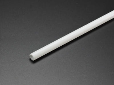 Plastikowa styrenowa biała rurka 5mm 70220 Tamiya