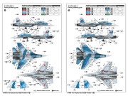 Samolot Sukhoi Su-33UB Flanker D 01669 Trumpeter
