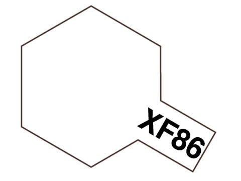 Farba akrylowa XF-86 Clear Flat 81786 Tamiya