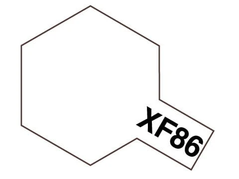 Farba akrylowa XF-86 Clear Flat 81786 Tamiya