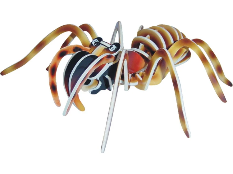 Pająk tarantula składanka drewniana EC017