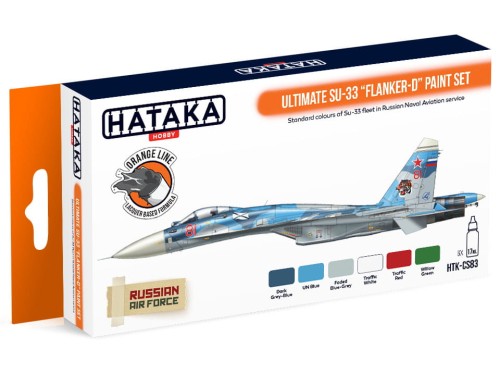 Zestaw farb Su-33 Flanker-D HTK-CS83 Hataka