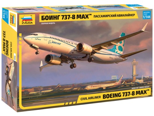 Samolot pasażerski Boeing 737-8 MAX 7026 Zvezda