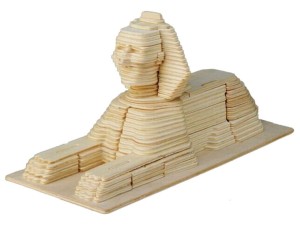 Sfinks składanka drewniana