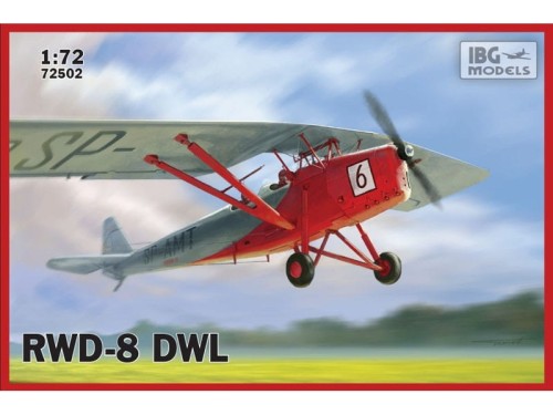 Samolot RWD-8 DWL 72502 IBG