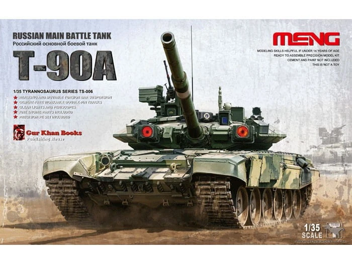 Czołg T-90A TS-006 Meng