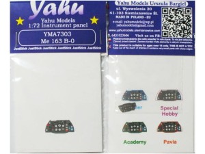 Fototrawiona tablica do Me 163 B-0