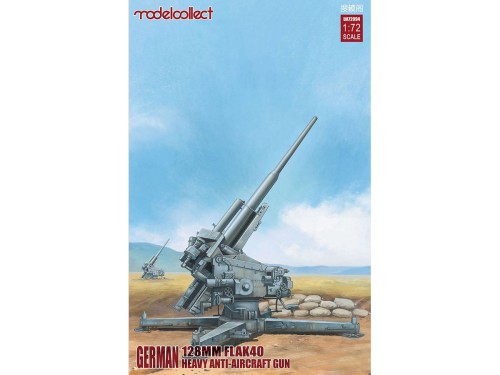 Działo przeciwlotnicze 128mm FlaK 40 UA72094 Modelcollect