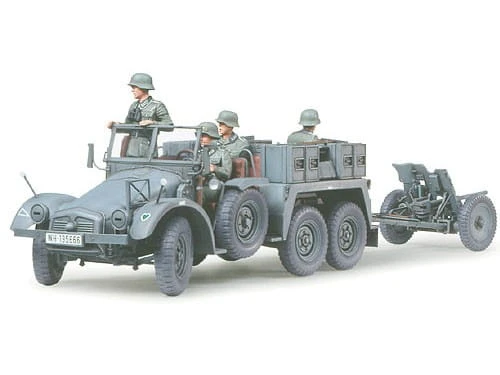Krupp Kfz.69 armata 3.7cm PaK36 35259 Tamiya