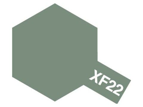Farba akrylowa XF-22 RLM Grey Flat 81322 Tamiya