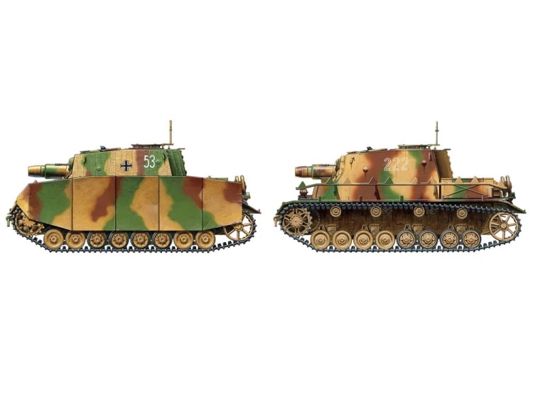 Działo Sturmpanzer IV Brummbar Late 35353 Tamiya