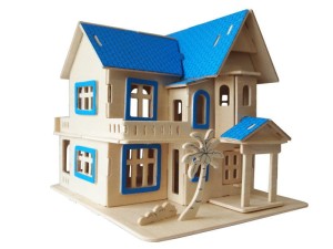 Domek wakacyjny składanka drewniana