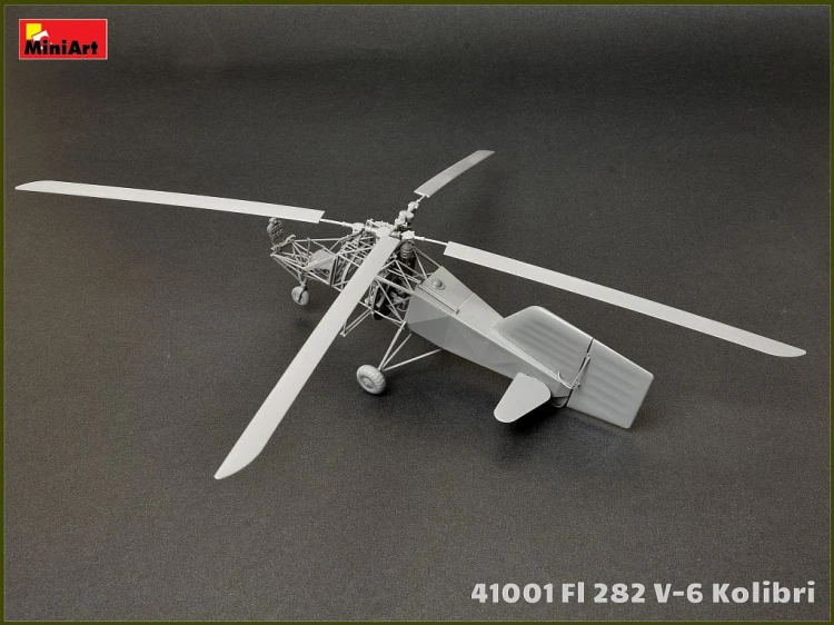 Śmigłowiec Flettner Fl 282 Kolibri 41001 MiniArt
