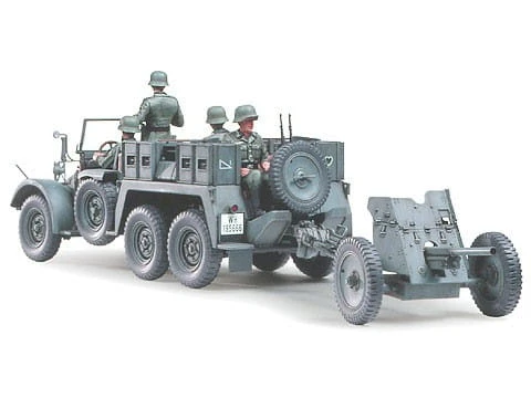 Krupp Kfz.69 armata 3.7cm PaK36 35259 Tamiya
