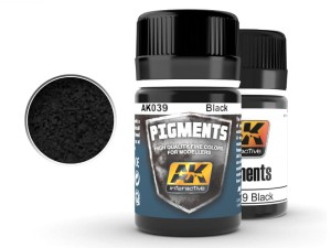 Pigment modelarski Black