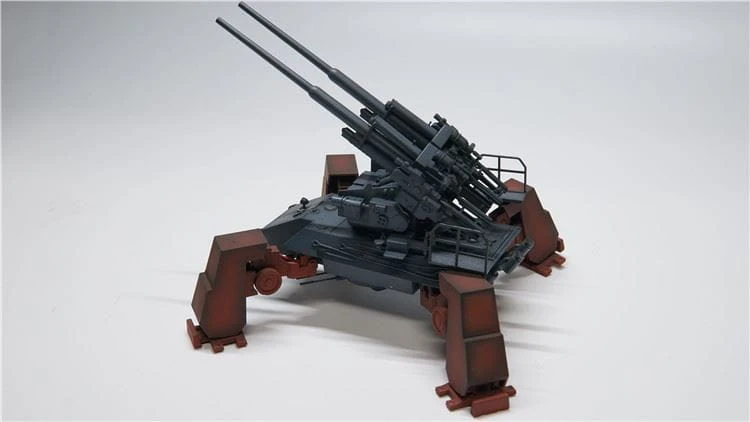 Działo przeciwlotnicze E-75 128mm FlaK 40 UA72117 Modelcollect
