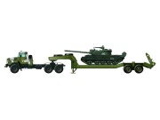 Samochód KrAZ-260V i czołg T-55 AMV 2095 Takom