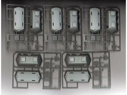 Pociąg pancerny drezyna Steyr K 2670 Le. Sp. 261 UniModels