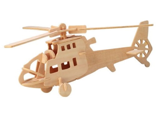 Helikopter wojskowy składanka drewniana P007 Sea-Land