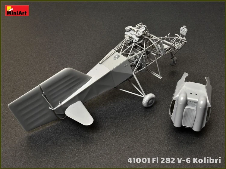 Śmigłowiec Flettner Fl 282 Kolibri 41001 MiniArt