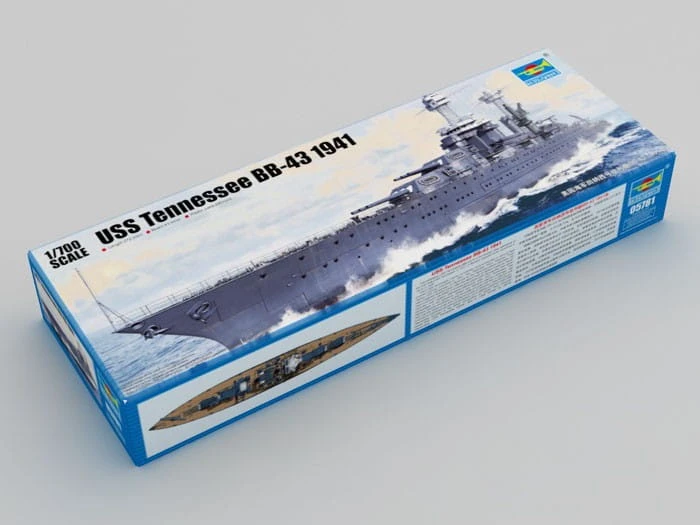 Okręt pancernik USS Tennessee BB-43 1941 05781 Trumpeter